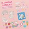 16 Projects Gem Painting, Kids Diamond Art Kit for Kids with 5D Diamond, Arts and Crafts for Girls Ages 6-12, Gem Craft Activities Kits, Premium Art Gift Ideas for Girls Ages 6, 7, 8+